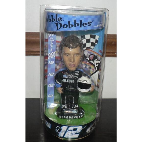 Bobble Dobbles #12 RYAN NEWMAN Bobble Head Figure Cold-Cast Ceramic LIMITED - Picture 1 of 6